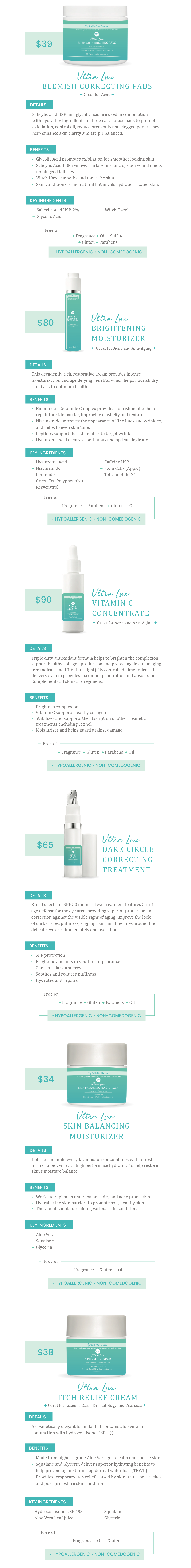 Call-On-Derm Product Details